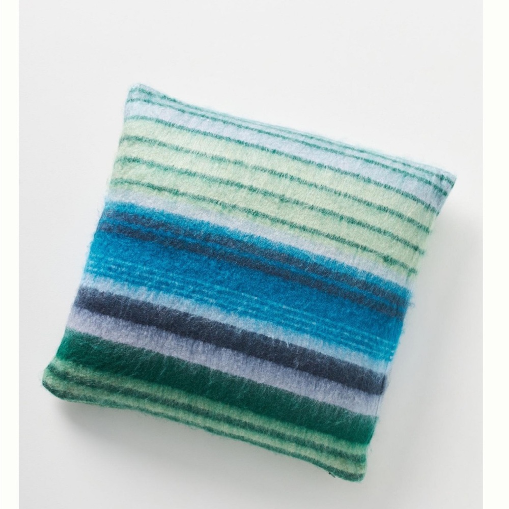 Anthropologie Bright Stripe Pillow
